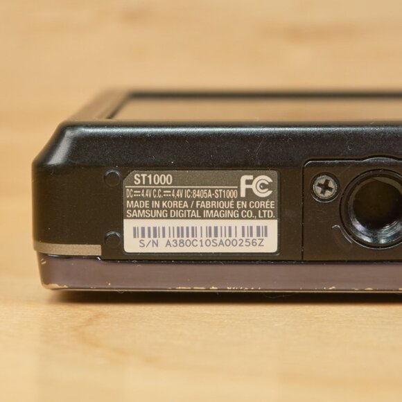 Vintage Samsung ST1000 (CL65) 12 MP Touch‑LCD Compact Digital Camera – Read Desc - Picture 7 of 7